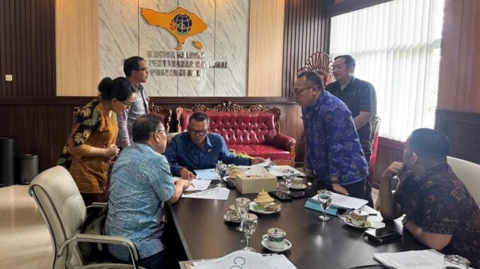 GWK - Bali Pertemuan manajemen GWK dengan BPN Bali - IST