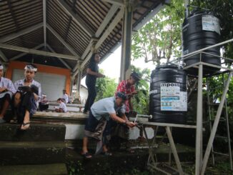 Inovasi tower ganda untuk penyaringan air hujan - IST