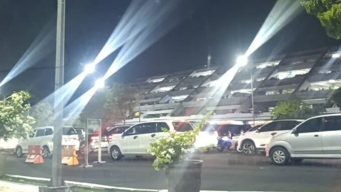 Suasana bandara Ngurah Rai saat terjadi pemadaman - IST