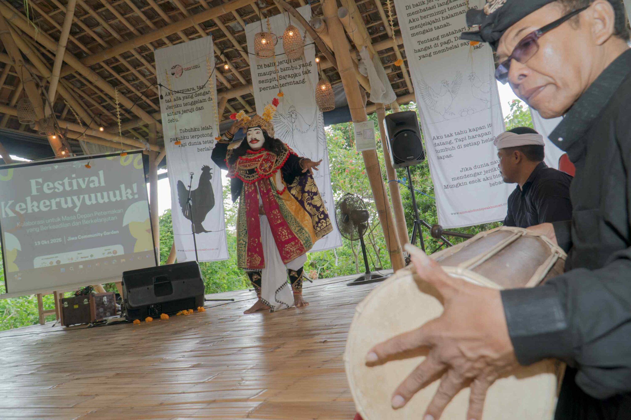Penampilan tari Bali saat Festival - IST
