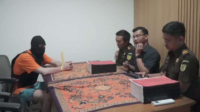 Salah-satu tersangka kasus penembakan WNA Australia - IST