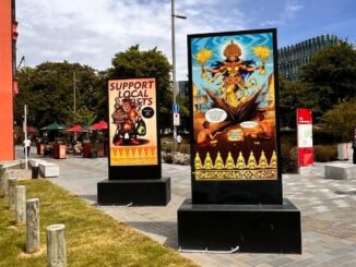 Karya-karya Gus Dark yang ditampilkan di New Zealand - IST