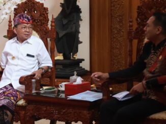 Gubernur Koster saat menerima Wamen Investasi - IST