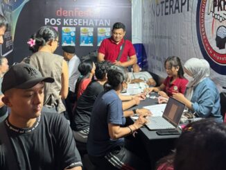 Suasana stand PKHI Bali pada Denfest ke-18 2025 - IST