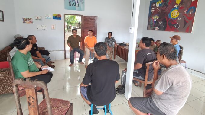 Pertemuan penyintas skizofrenia di Kantor KPSI Bali - IST