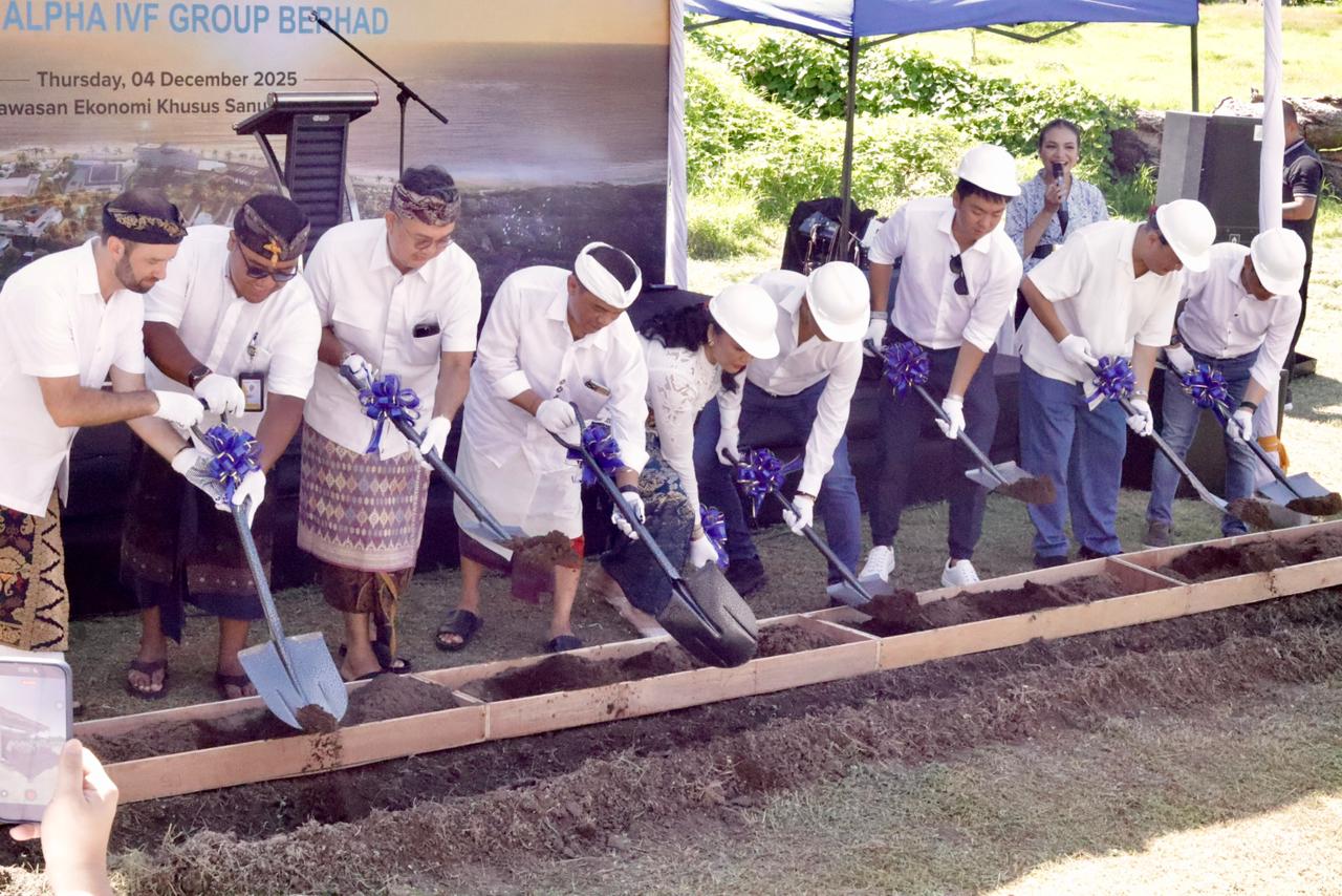 Groundbreaking Pembangunan Fasilitas Layanan Fertilitas Kelas Dunia di KEK Sanur- IST
