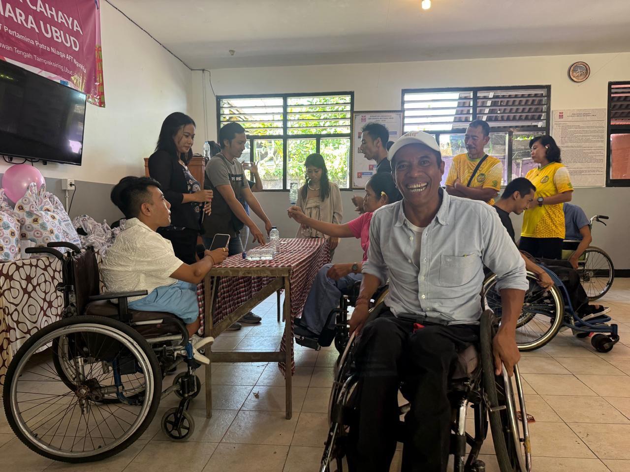 Aktivitas di Yayasan Cahaya Mutiara Ubud - IST