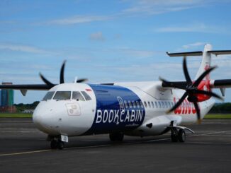 Wings Air mengoperasikan pesawat ATR 72-500/600 untuk rute Denpasar-Jember IST