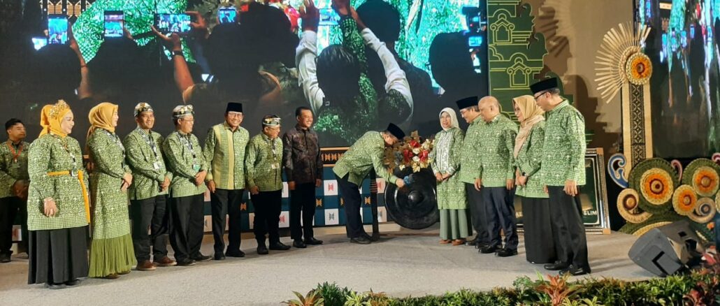 Pembukaan SILAKNAS (silaturahmi kerja nasional) dan Milad ke-35 ICMI (Ikatan Cendekiawan Muslim Indonesia) yang berlangsung di Four Points Hotel, Jimbaran Bali, 5-7 Desember 2025 - IST