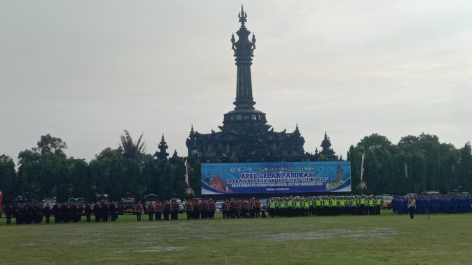 Apel pengamanan Libur Nataru 2025 di Bali - IST