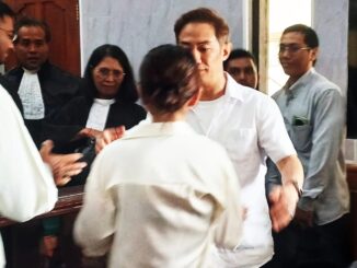 Budiman setelah divonis bebas - IST