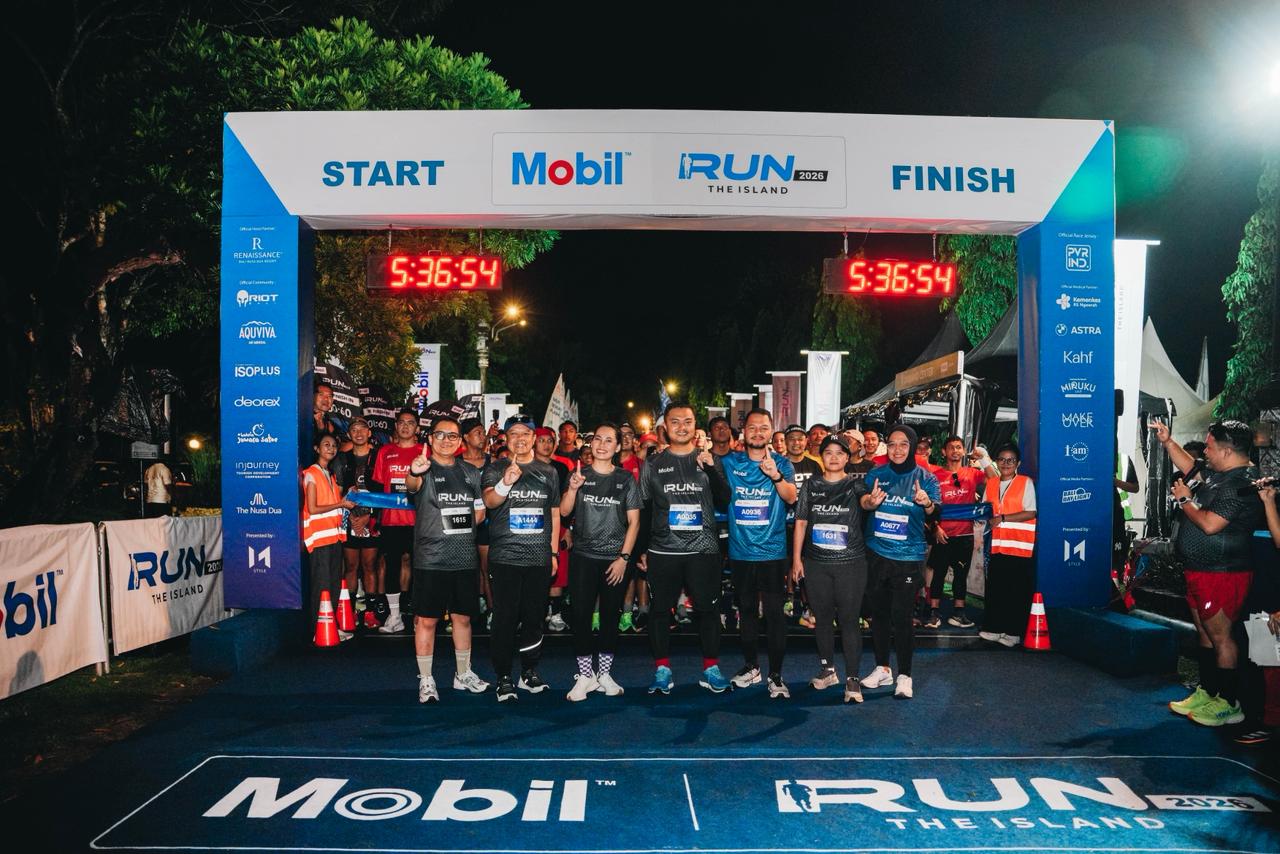 Acara lari perdana Mobil™ – Run the Island 2026 di Nusa Dua, Bali - IST