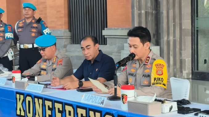 Kapolda Bali Irjen Pol Daniel Adityajaya dalam jumpa pers, Sabtu (7/2/2026) - IST