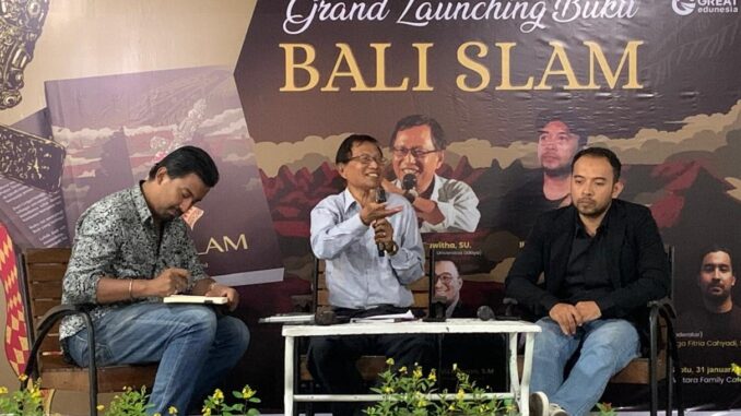 Peluncuran Buku berjudul 'Bali Slam - Entitas Yang Terlupakan' karya Ilham Efendi berkolaborasi dengan Dompet Dhuafa Bali akhirnya resmi diluncurkan di Denpasar, Sabtu (31/1/2026) - IST