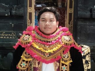 Putu Kevin Nugrahayasa Surya, dalang muda dari SMAN 1 Kuta Selatan. (Foto: Dok. Sukma Uma)