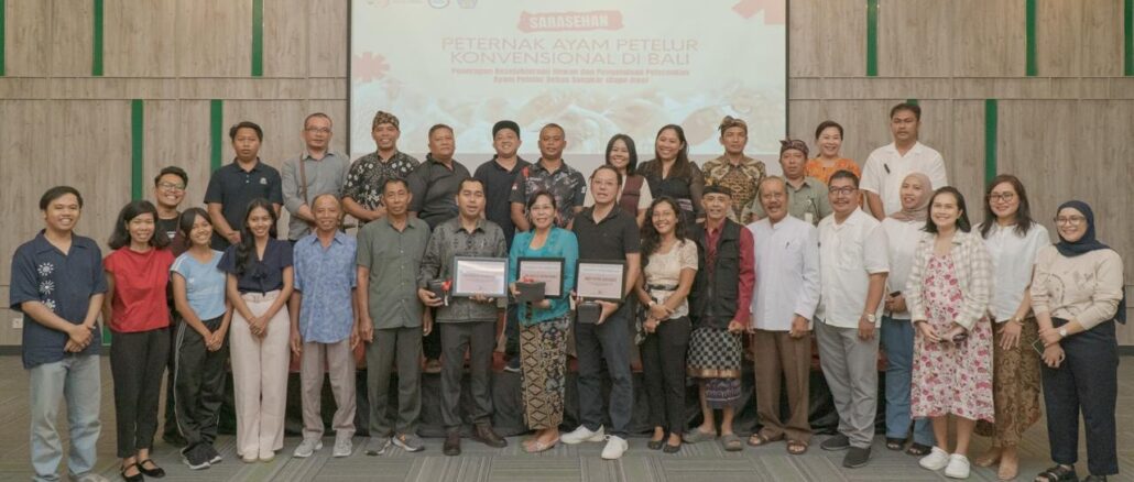 Peserta Sarasehan Peternak terkait Penerapan Kesejahteraan Hewan dan Pengelolaan Peternakan Ayam Petelur Bebas Sangkar (Cage-Free) yang diselenggarakan oleh Animals Don’t Speak Human (ADSH). Kamis, 19 Februari 2026 di RV Hotel Kutus-Kutus, Gianyar, Bali.- IST