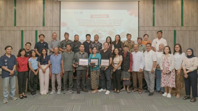 Peserta Sarasehan Peternak terkait Penerapan Kesejahteraan Hewan dan Pengelolaan Peternakan Ayam Petelur Bebas Sangkar (Cage-Free) yang diselenggarakan oleh Animals Don’t Speak Human (ADSH). Kamis, 19 Februari 2026 di RV Hotel Kutus-Kutus, Gianyar, Bali.- IST