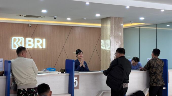 Ilustrasi - Pelayanan BRI Denpasar - IST