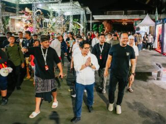 Bupati Wayan Adi Arnawa saat hadir di Badung Caka Fest Tahun 2026, Puspem Badung.