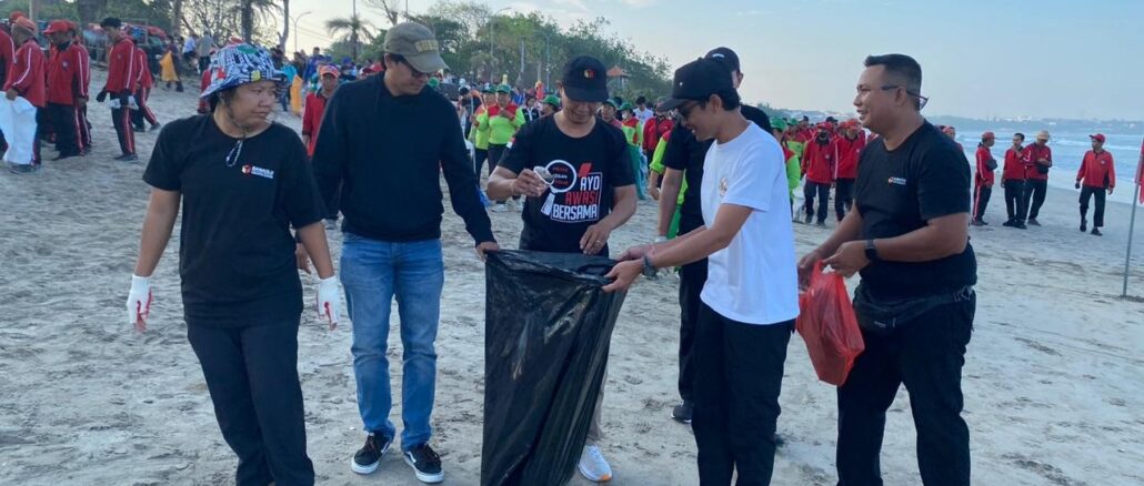 Bawaslu badung di Pantai Kuta - IST