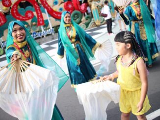 Suasana lebaran di Bandara Ngurah Rai Bali - IST