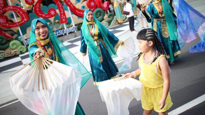 Suasana lebaran di Bandara Ngurah Rai Bali - IST
