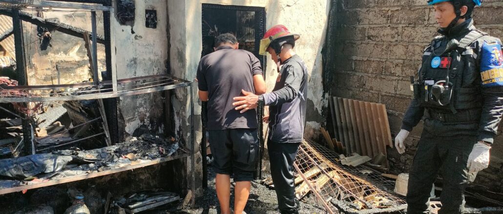 Kebakaran rumah tewaskans seorang lansia di denpasar - IST