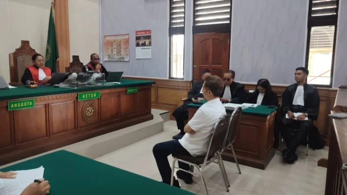 Sidang kasus Budiman Tiang di PN Denpasar - IST
