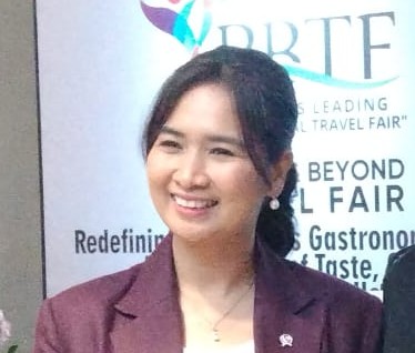 Wamenpar saat berada di arena BBTF di Nusa Dua, Bali - IST