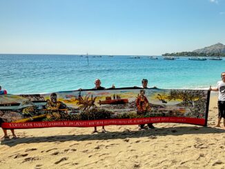 Aksi DGI di Biorock Pemuteran, Buleleng, Bali - IST