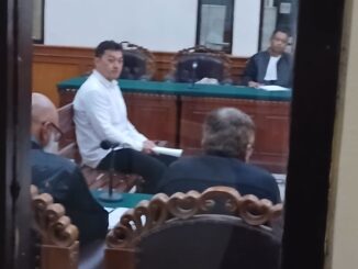 Suasana sidang TPPO di PN Denpasar - Ayu