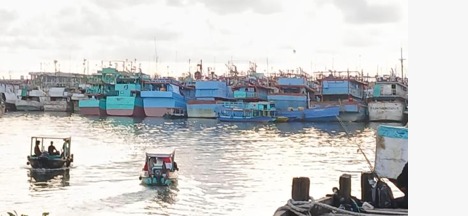 Kapal-kapal penangkap ikan di Pelabuhan Benoa - IST