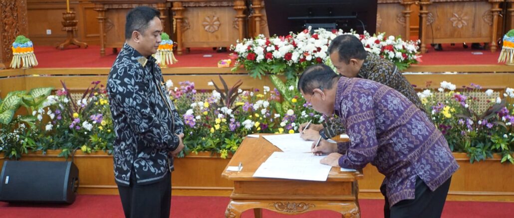 Penyerahan WRP untuk Kabupaten Buleleng - IST