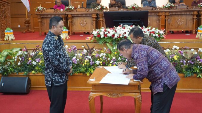 Penyerahan WRP untuk Kabupaten Buleleng - IST