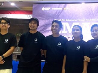 Ka-Ki: Ida Ayu Pradnyani Manthara (Ketua Yayasan Pendidikan Dria Raba), Tria Hikmah Fratiwi (penulis naskah), Yoga Anugraha (Composer musik) ,, Adi Putra Pratama (videografer) Heri Windi Anggara (sutradara) - IST