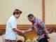 Bupati Wayan Adi Arnawa saat menerima kunjungan kerja Bupati Manggarai, Herybertus G. L. Nabit, di Puspem Badung, Kamis (16/7) - IST