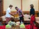 Bupati Wayan Adi Arnawa saat menerima kunjungan kerja Bupati Manggarai, Herybertus G. L. Nabit, bersama Ketua TP. PKK Kabupaten Manggarai, Nyonya Meldiyanti Hagur Nabit, di Puspem Badung, Kamis (16/7) - IST