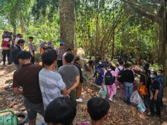 Penggalian jenazah korban amuk massa dilakukan di Kuburan Desa Adat Sidetapa, Buleleng, pada Senin (27/7) siang. - IST