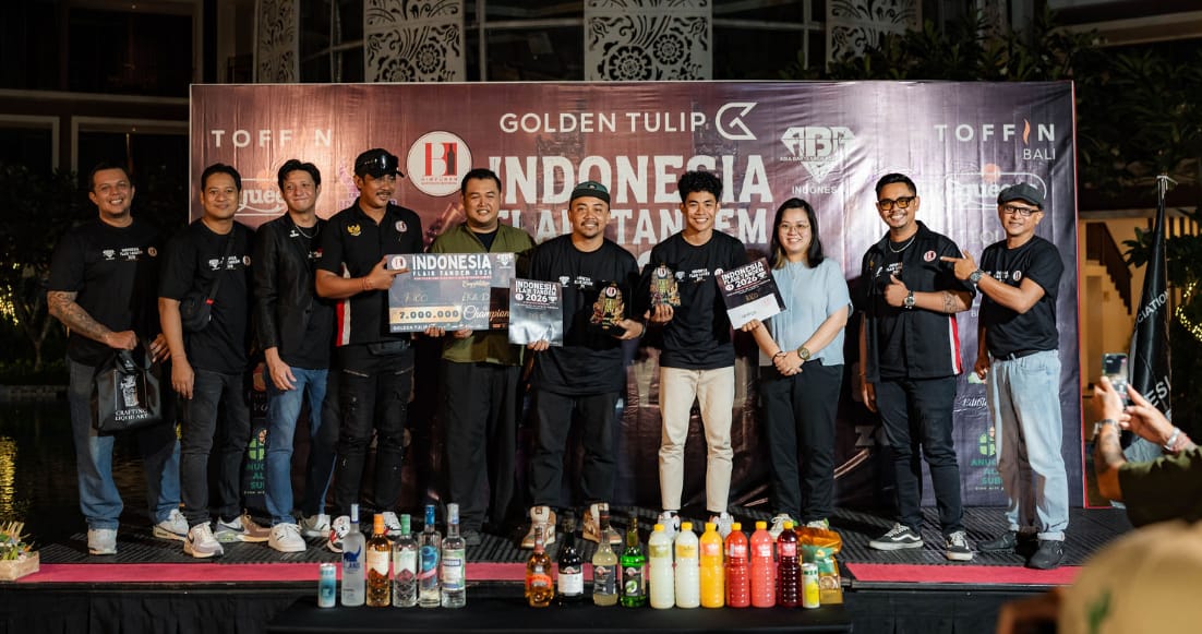 Situasi Acara Perlombaan Flare Tandem di Golden Tulip Jineng Resort - IST
