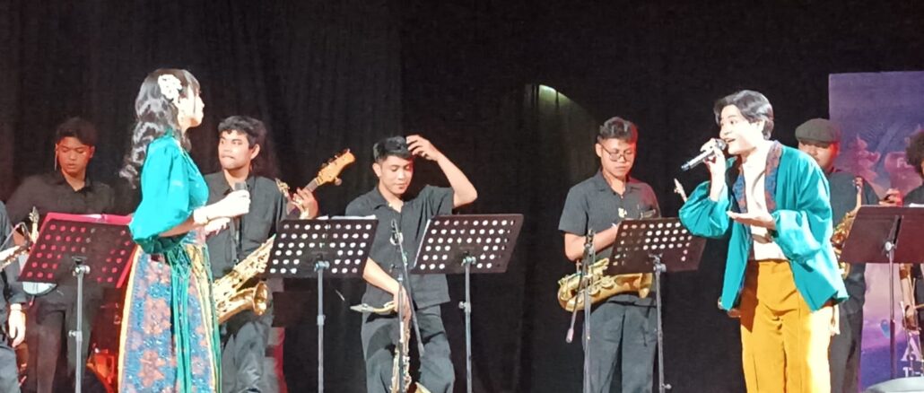 Penampilan Sanggar Griya Musika Sukawati (Cresssendo) berkolaborasi dengan Institut Seni Indonesia (ISI) Bali dalam pergelaran bertajuk “Unity in Harmony” pada Festival Seni Bali Jani Festival Seni Bali Jani (FSBJ) VIII Tahun 2026.- IST