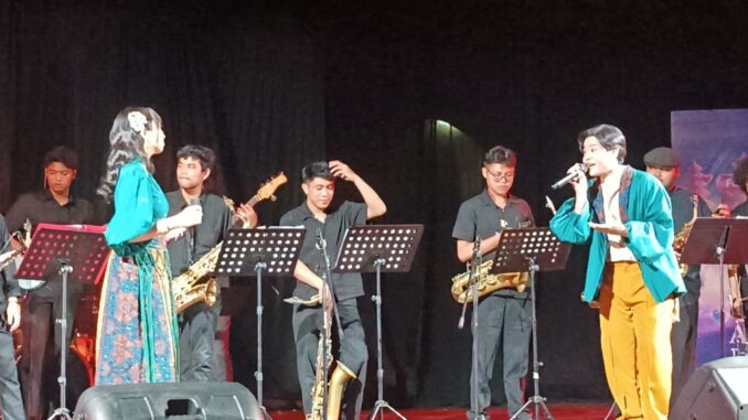 Penampilan Sanggar Griya Musika Sukawati (Cresssendo) berkolaborasi dengan Institut Seni Indonesia (ISI) Bali dalam pergelaran bertajuk “Unity in Harmony” pada Festival Seni Bali Jani Festival Seni Bali Jani (FSBJ) VIII Tahun 2026.- IST