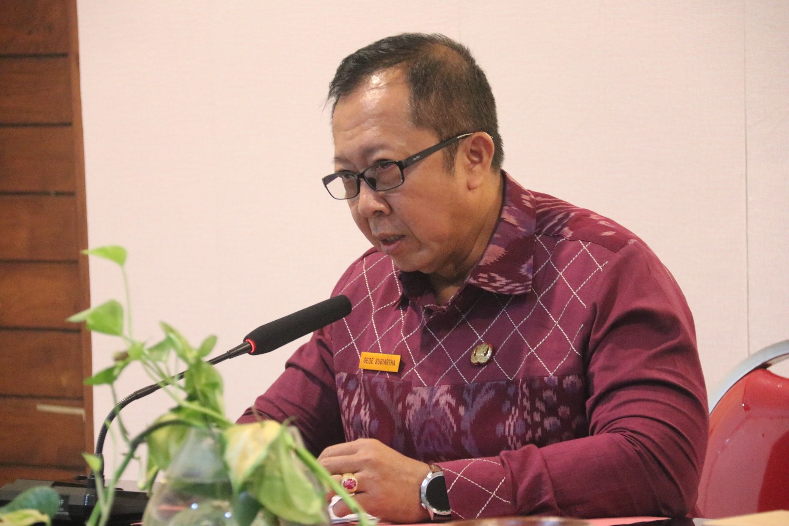 Asisten III Setda Buleleng, Gede Sugiartha - IST