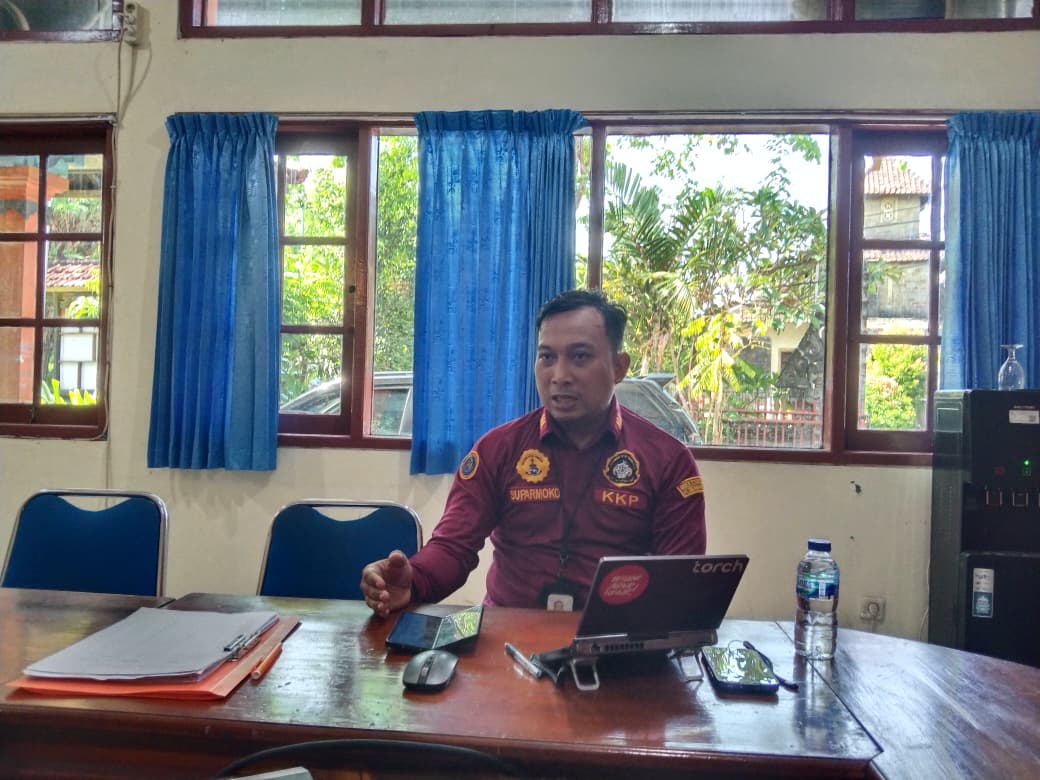 Suparmoko selaku Ketua Tim Kerja (Katimja) Kesyahbandar Pos Pelayanan Kapal Perikanan di Benoa - IST
