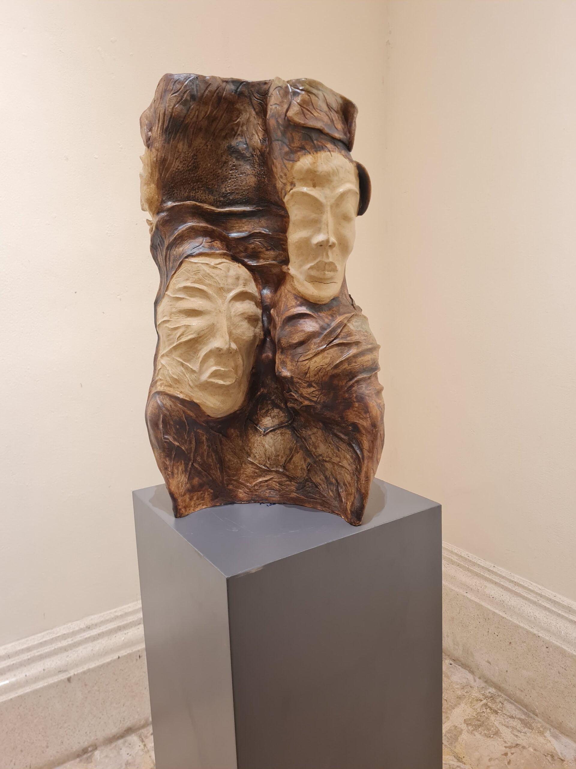 Karya keramik Ida Ayu Gede Artayani. dalam pameran bertajuk Genesis - IST