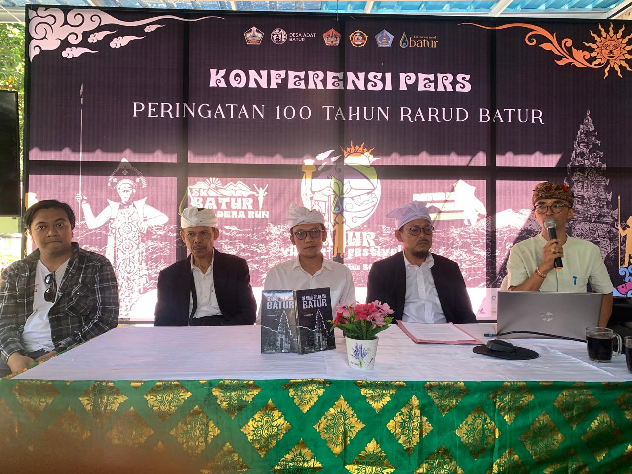 Jumpa pers Peringatan Rarud Batur di Kubukopi, 22 Juli 20206 - IST
