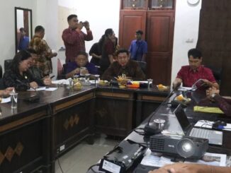 Rapat Dengar Pendapat (RDP) bersama Dinas Pendidikan (Disdik) serta Dinas Tenaga Kerja, Transmigrasi, dan Energi Sumber Daya Mineral (Disnakertrans ESDM) Kabupaten Buleleng pada Selasa (21/7) - ist