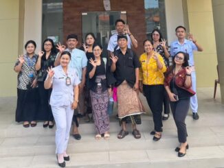 Para petugas di Puskesmas Kuta II, Badung - IST