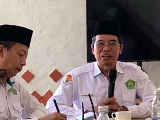 Kepala Kanwil Kemenag I Gusti Made Sunartha di Denpasar, Bali, Senin (3/8/2026). saat pertemuan dengan wartawan - IST