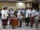 Bupati Adi Arnawa melantik dan mengambil sumpah/janji Pejabat Pimpinan Tinggi Pratama, Pejabat Administrator, Pejabat Pengawas, dan Pejabat Fungsional di Ruang Kertha Gosana, Puspem Kabupaten Badung, Kamis (20/8). - IST