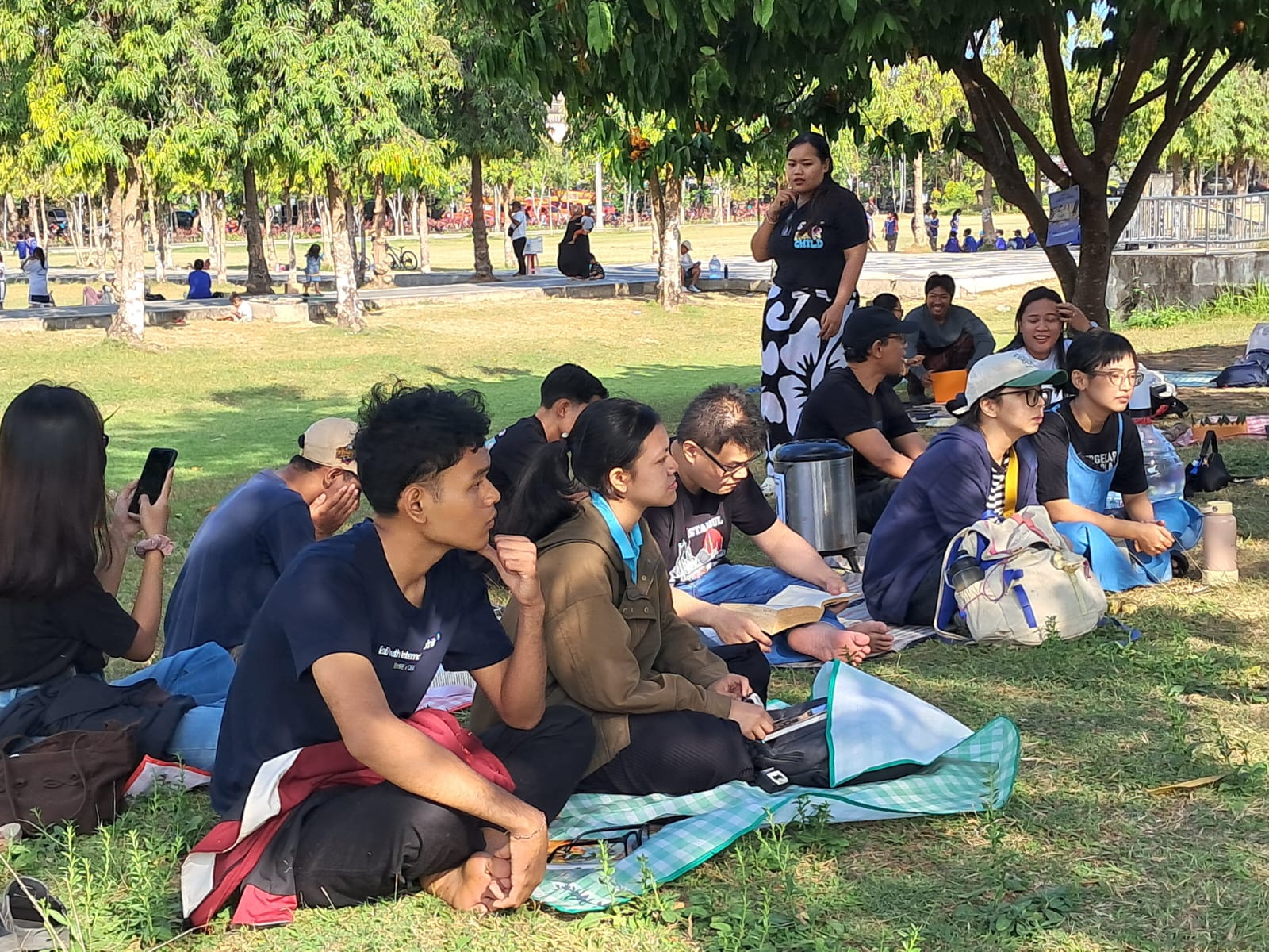 Acara bertajuk "PIKNIK WARAS: Merawat Akal Lewat Diskusi, Menjaga Fisik dengan Berlari" di Lapangan Niti Mandala Renon, Sabtu (8/8/2026) - IST​